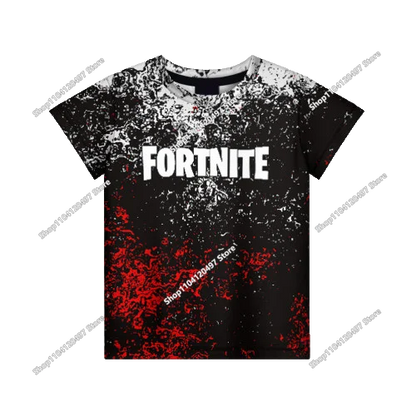 Summer Fashion Fortnite Mascot 3D Print Kids T-Shirt Casual T-shirt Boys Girls Unisex Children's Clothing T-shirt Tops