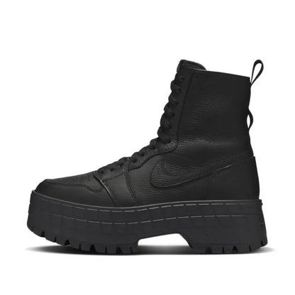 Nike Jordan Air Jordan 1 Brooklyn Jednostavne, mekane, neklizajuće, izdržljive, lagane gležnjače za žene s okruglim vrhom, crne FJ5737-001