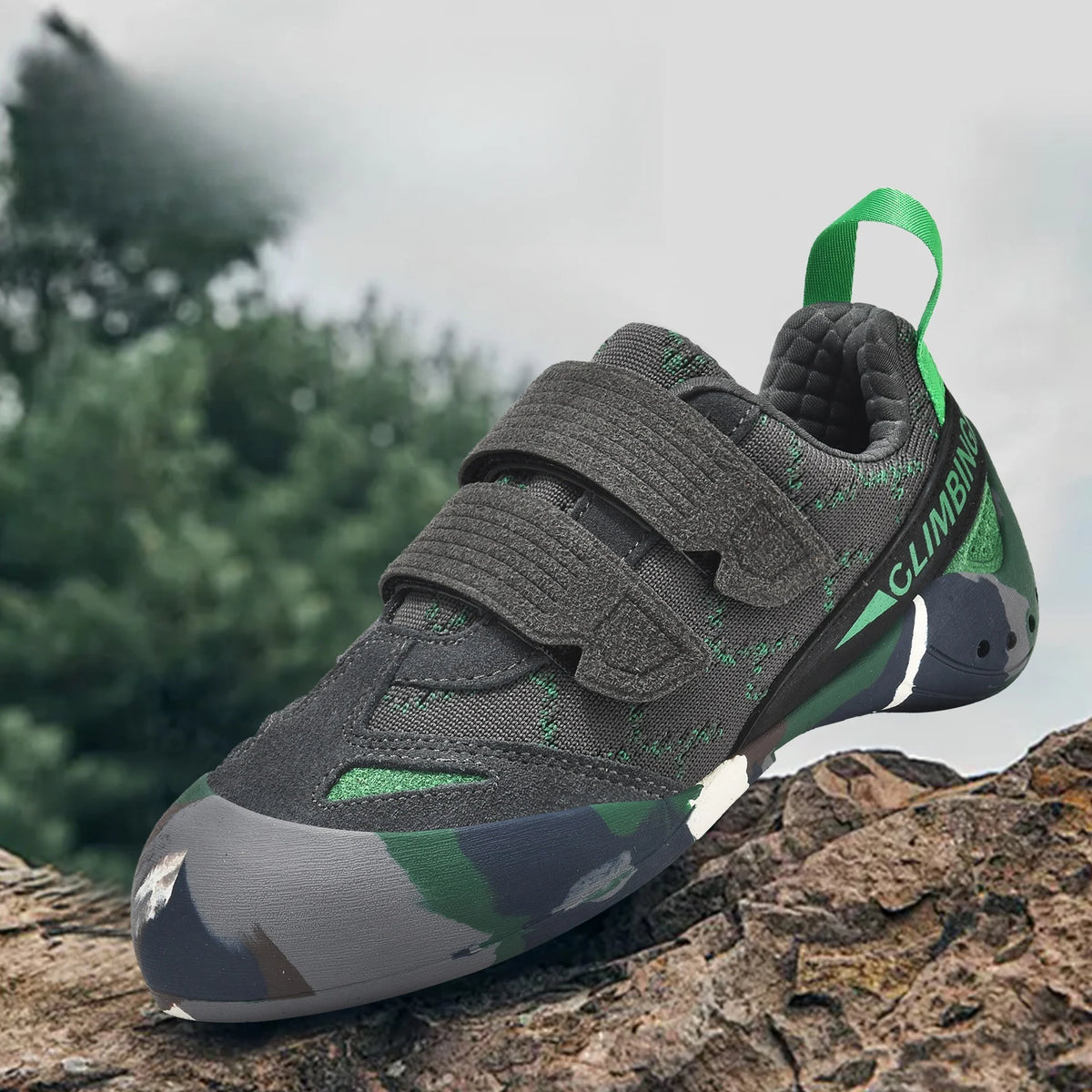Professional Rock-Climbing Shoes Adolescent Indoor Outdoor Climbing Shoes Beginners Entry-level Bouldering Training Sneakers