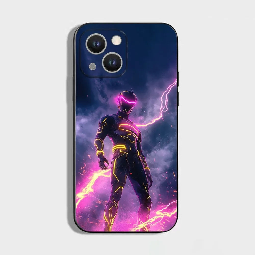 R-Royales F-Fortnites Phone Case For iPhone 16,15,14,13,12,11 Plus, Pro Max, XS, X, XR, SE, Mini, 8, 7, Soft Silicone Black Cover