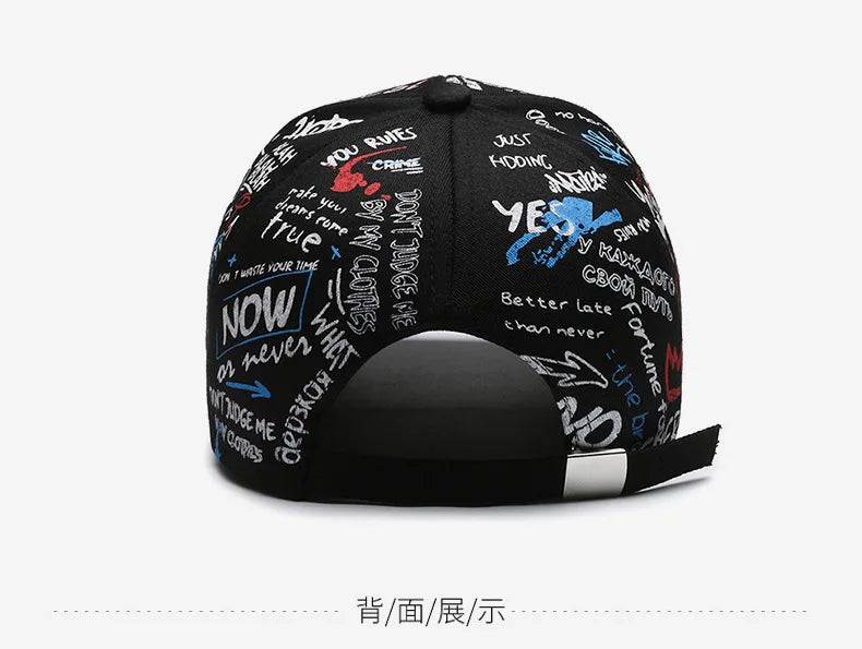 Fashion Hip Hop Baseball Cap Personality Trucker Caps Cotton Snapback Hat Outdoor Sun Hats Sports Leisure Cap
