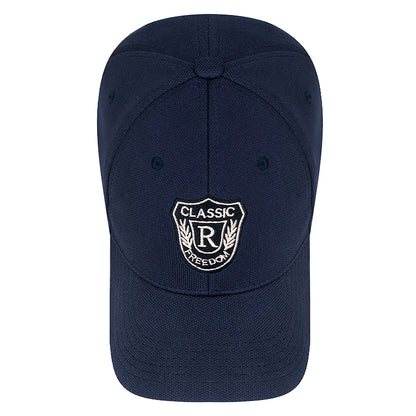 Modna czapka z daszkiem unisex w stylu baseballowym dla mężczyzn i kobiet, wykonana z tkaniny z motywem ananasa, z napisem „CLASSIC” i haftem złotą nicią, w stylu casualowo-sportowym