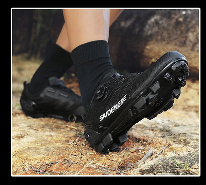 Unisex nye cykelsko – professionelle, lette, luksuriøse og originale landevejs-/MTB-racercykelsko i gummi til mode, cykel, streetwear og sport
