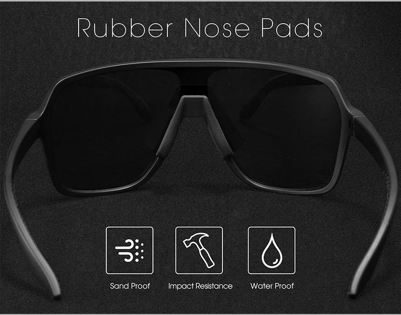Scvcn Polarized Fishing Sunglasses Outdoor Sport Entertainment Glasses Outdoor Cycling Road Bike UV400 Protective Frame Glasses