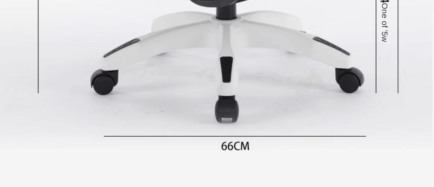 Scaun ergonomic rabatabil, scaun de birou confortabil, scaun de calculator pentru casă, cămin studențesc, scaun de gaming cu suport pentru picioare