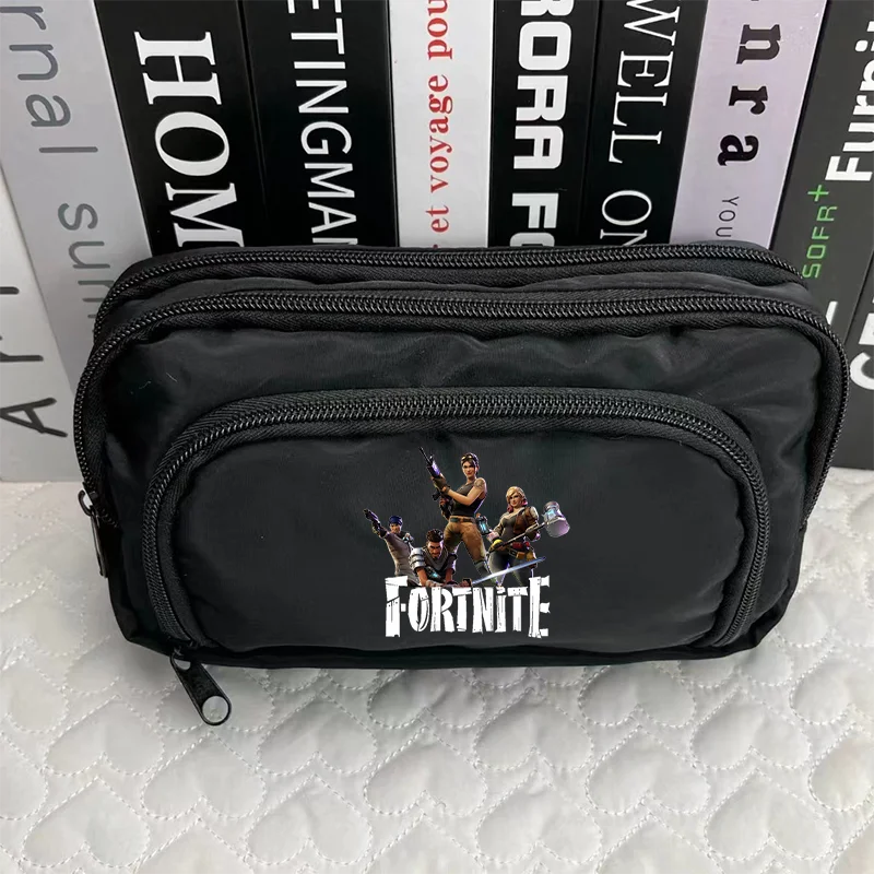 Astuccio portapenne Fortnite con motivo creativo del gioco, borsa contenitore Harajuku per ragazzi e ragazze, articoli per il ritorno a scuola, regali di compleanno e per feste