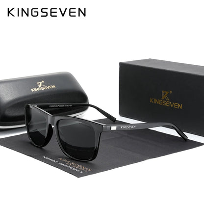 KINGSEVEN Brand Aluminum Frame Sunglasses Men Polarized Mirror  Photochromic  Sun glasses Women's Glasses Accessories Outdoors