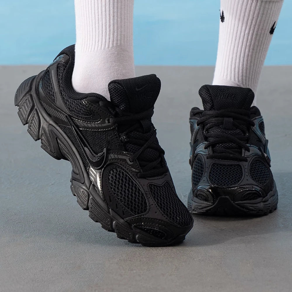 Nike V5 RNR Women's Comfortable Versatile Fashion Mesh Breathable Sneakers Black Warrior Running Casual Shoes HQ7901-001