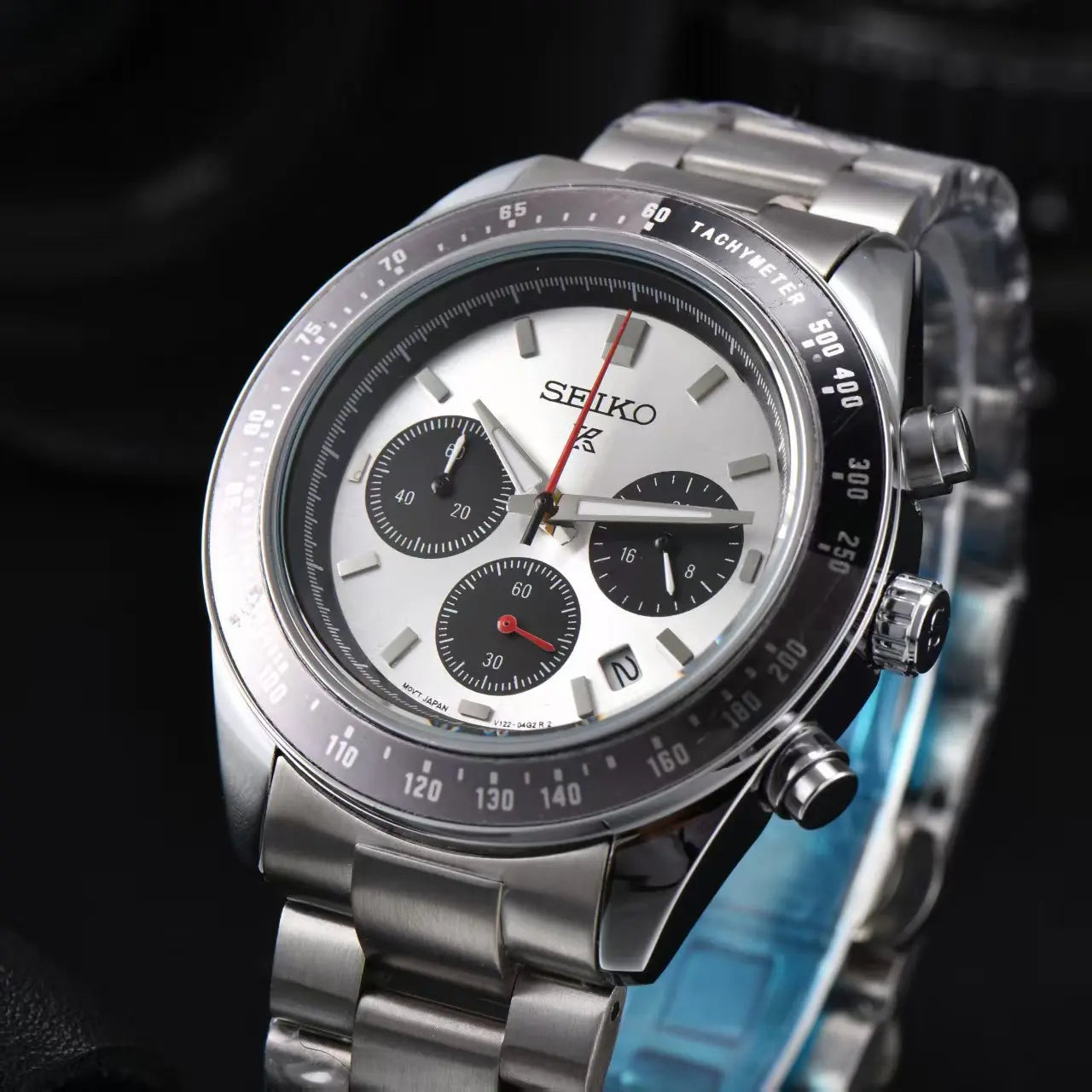 Seiko Fashion Multi-functional Watch Business Leisure Sports Quartz Watch Calendar Waterproof Quartz Watch