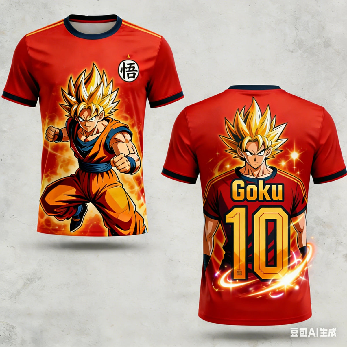 2026 Summer Dragon Ball Retro Fitness T-shirt Men's Oversized 3D Printed Short-sleeved Family Unisex Children's Sports Shirt