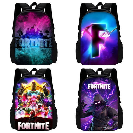 Popular Game Fortnite Kids Backpacks Boys and Girls Student Birthday Gift Child School Bags Unisex Camping Durable Rucksack
