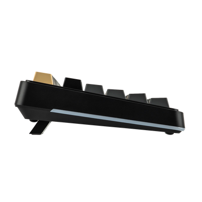 EPOMAKER X AULA EA75 MAX 75% ANSI-US-Layout Hot-Swap-Gasket kabelgebundene/BT/2.4GHz kabellose mechanische Tastatur mit Display & Drehregler
