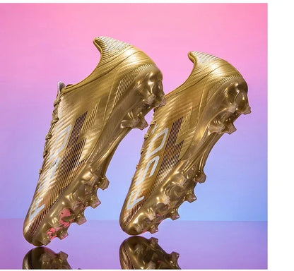 Nouvelles chaussures de football pour hommes, chaussures d'entraînement, baskets de match, chaussures de football pour terrain en herbe, chaussures de sport professionnelles antidérapantes, ultra-légères, unisexes.