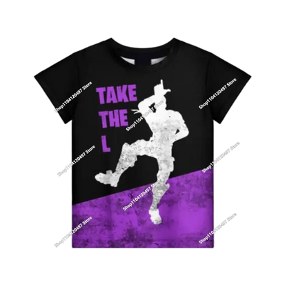 Children's Clothing Autumn Pullover T-shirt Hoodie New Fortnite Kids' Casual Wear Comfortable Streetwear