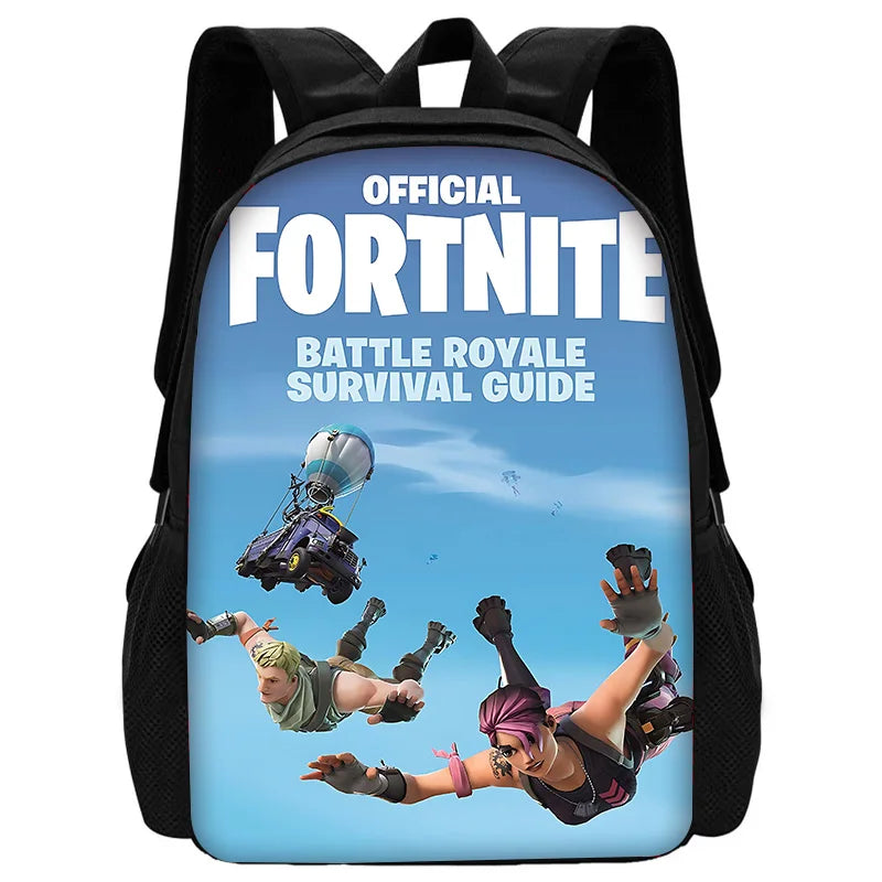Child School Backpack with Shoulder Bag and Pencil Case School Bags for Hot Game Design Fortnite Boys and Girls Best Gift