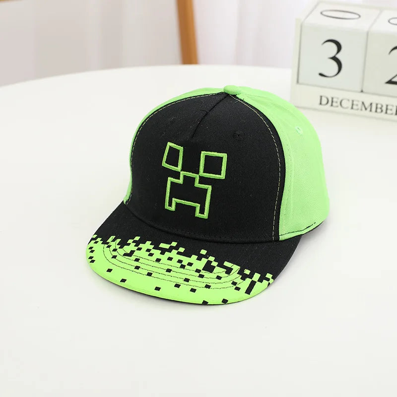 „Cyberpunk“ žaidimo „Totem of Undying Hat“ cosplay unisex pikselinė beisbolo kepurė, saulės kepurė, lauko aksesuarai