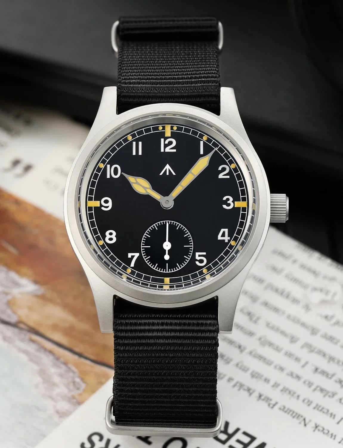Militado D12 Quartz Watch Men VD78 Movement Domed Sapphire Crystal V2 Clear AR Coating Wristwatch 10Bar Water Resistance Watch