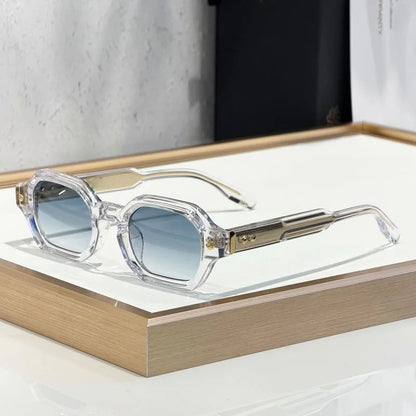 High Quality Sunglasses Project 05 with NFC Chip Rectangle Thick Acetate Handmade Luxury Design UV400 for Men Women Eyeglasses