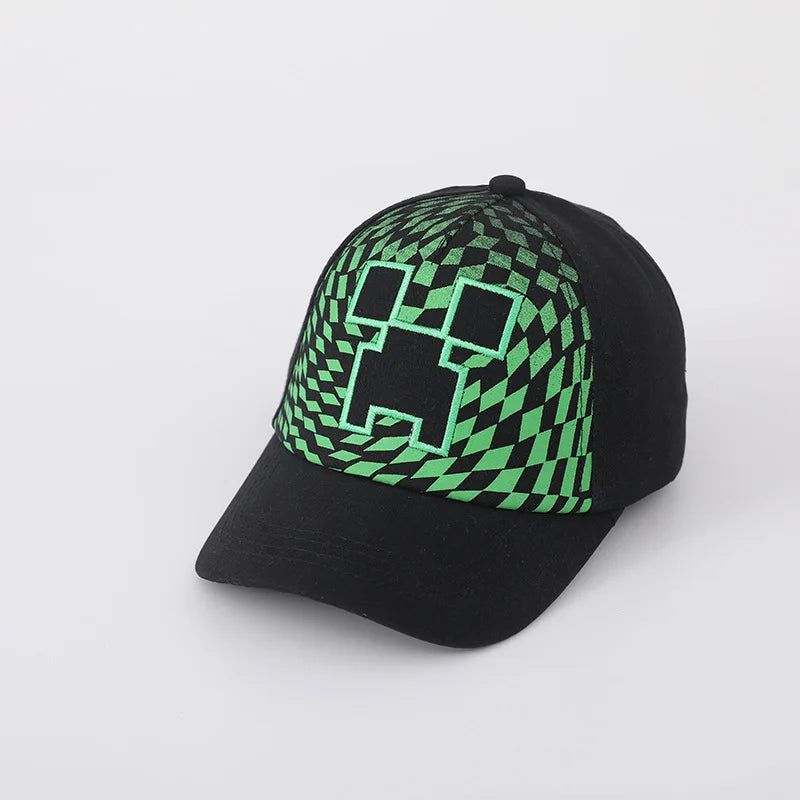 „Cyberpunk“ žaidimo „Totem of Undying Hat“ cosplay unisex pikselinė beisbolo kepurė, saulės kepurė, lauko aksesuarai