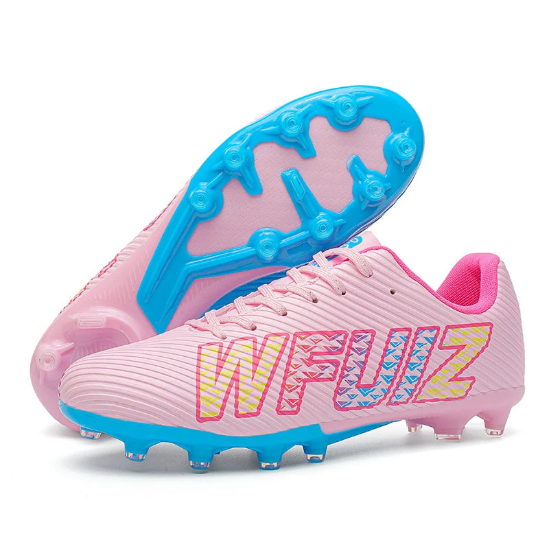 Nouvelles chaussures de football professionnelles pour garçons et filles, ultralégères, pour entraînement et match, crampons antidérapants pour gazon, livraison directe, chaussures de football pour garçons