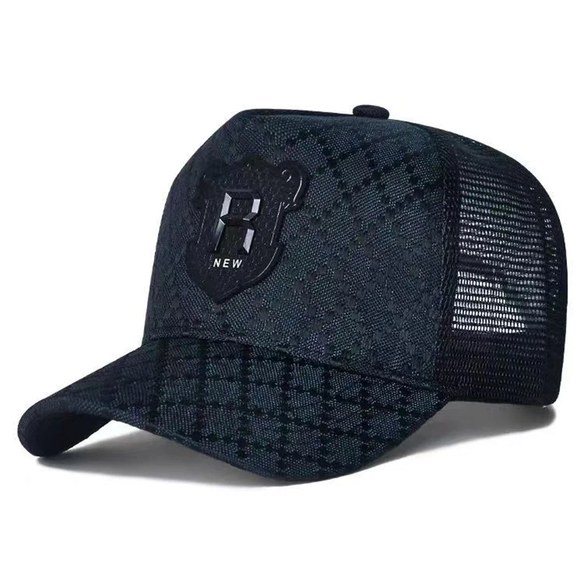 Czapki z daszkiem typu baseballowego z haftem litery „R”, unisex, na wiosnę i lato, na świeżym powietrzu, z regulacją, czapki codzienne, czapki przeciwsłoneczne, czapki sportowe