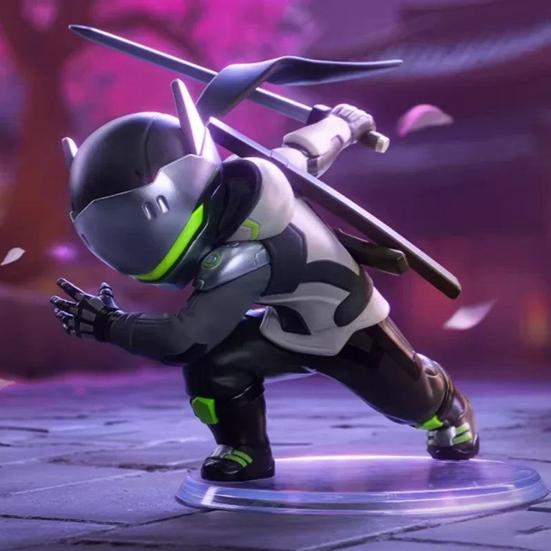 POP MART Overwatch Play of The Game Series Blind Box originale, Mystery Box a sorpresa, graziose action figure anime, ornamenti e statuette