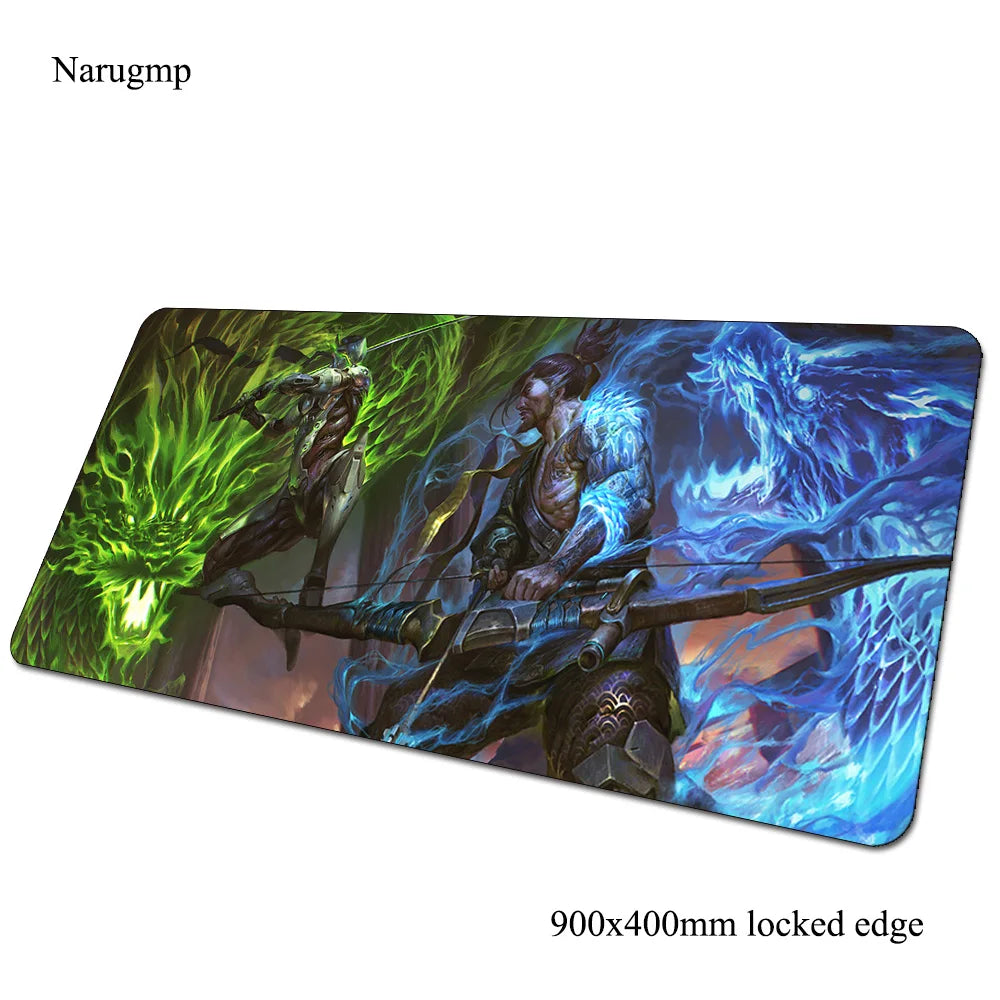 overwatch mouse pad Birthday Computer mat 900x400x3mm gaming mousepad large present padmouse keyboard games pc gamer desk