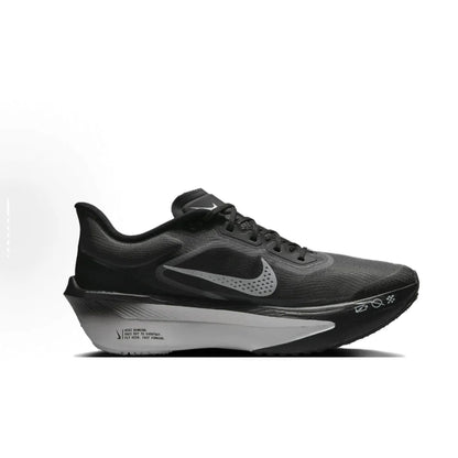 Nike Zoom Fly 6 Bekväma låga, halkfria och slitstarka löparskor för män, svart/grå FN8454-001