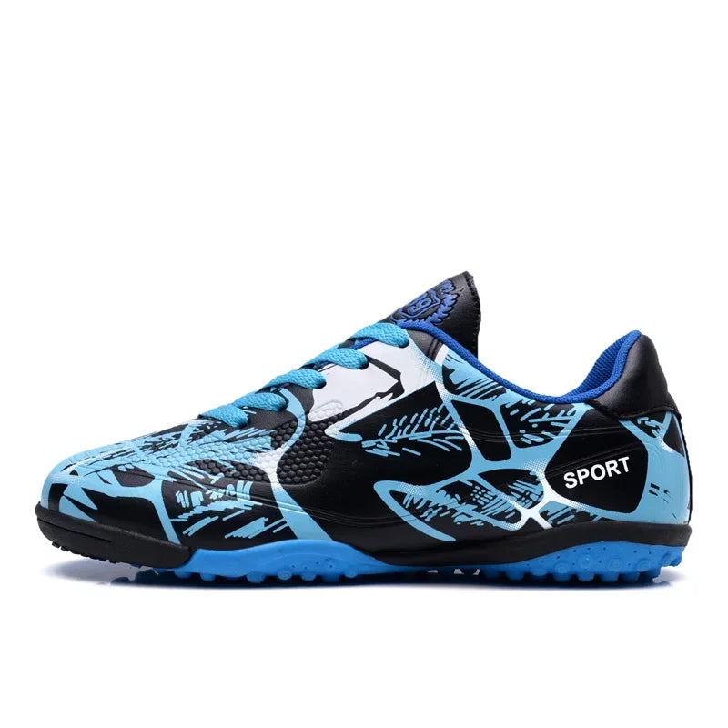Chaussures de Football pour enfants, chaussures de Football pour garçons, Futsal, baskets d'intérieur rapides, crampons originaux, bottes de Football