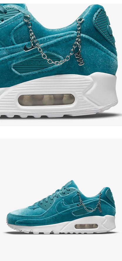 „Nike Authentic Air Max 90 Blue Velvet“ moteriški sportiniai bateliai su oro pagalvėmis DO2194-001