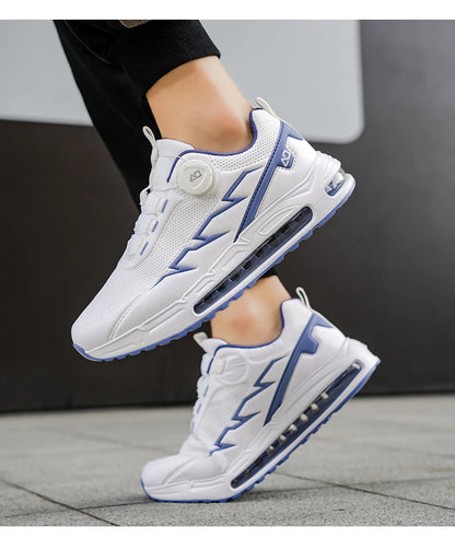 Spring & Summer Men's Running Shoes Outdoor Hiking, Wear-Resistant Trail Shoes with BOA Closure, Breathable Sports & Casual Style