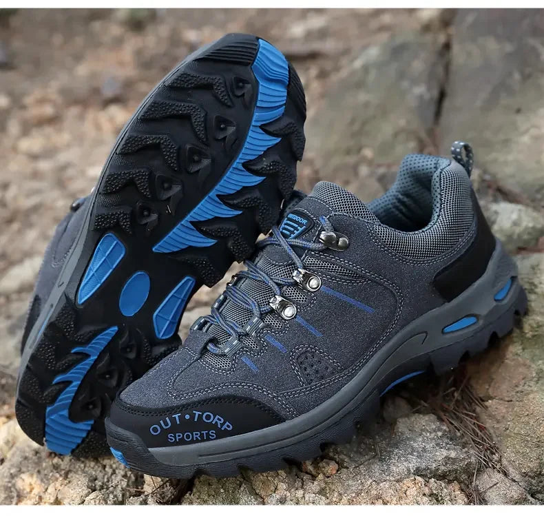 Retro Style Men Sports Shoes Autumn and Winter Short Boots Anti Slip Hiking Shoes Suitable for Ankle Boots Urban Commuting 2025