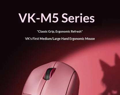 VALKYRIE VK M5 PRO Wireless Mouse Dual 8K Intelligent Display Screen Receiver Ergonomic Lightweight Low Latency Gaming Mouse