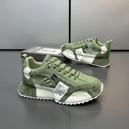 Men's Luxury Sneakers Sports Moccasins Chunky Casual Comfortable Breathable Trendy Designer Personality Shoes