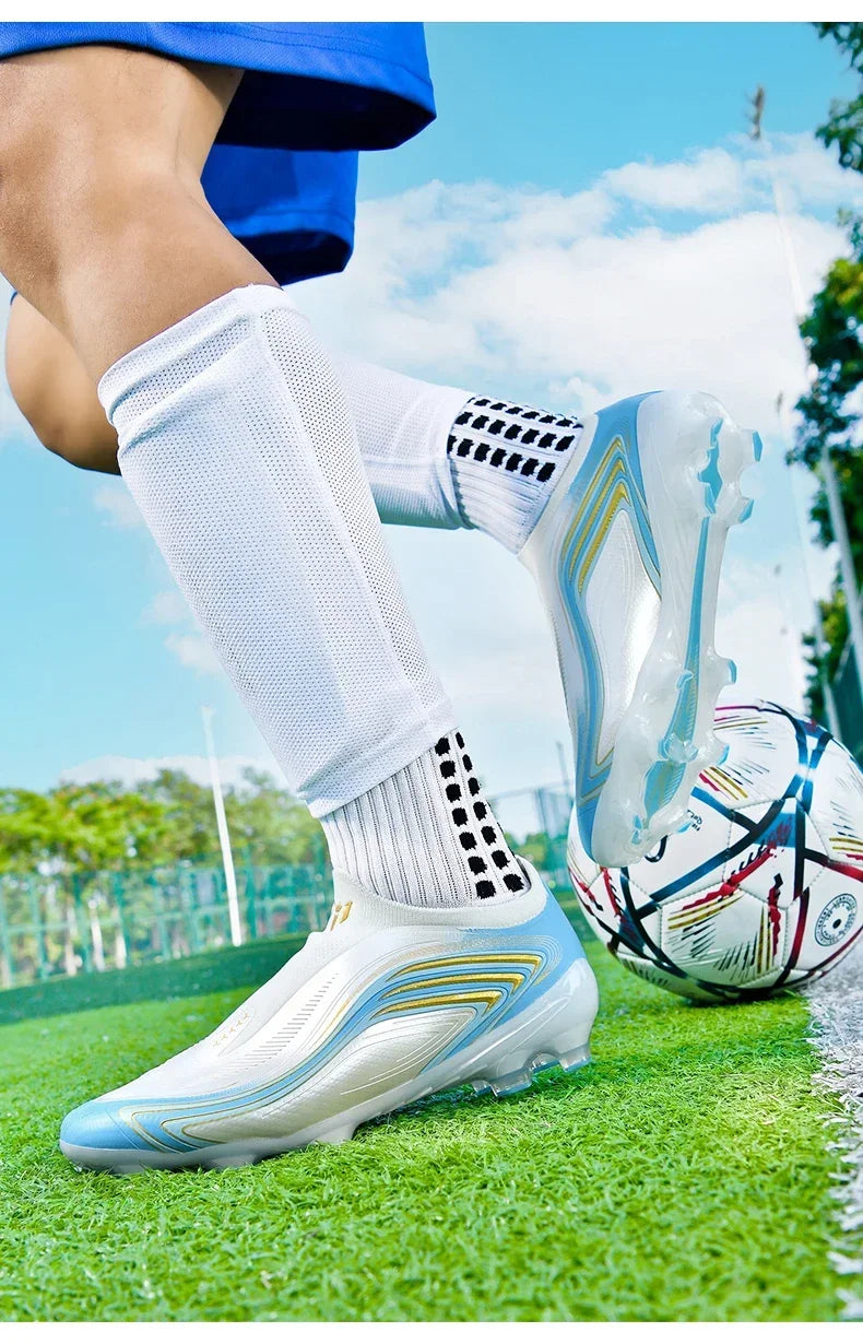 Nouvelles chaussures de football pour hommes TF/FG, modèle professionnel unisexe, très populaires, chaussures de futsal ultra-légères, chaussures de football de haute qualité, chaussures de sport pour femmes.