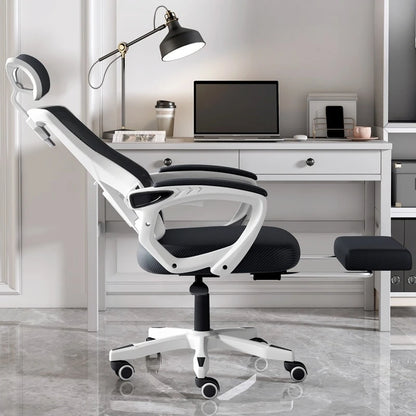 Chaise d'étude, chaise de bureau confortable pour la maison, chaise d'étudiant, chaise ergonomique avec dossier
