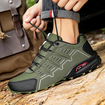 Men’s Lockless Cycling Shoes, Outdoor Mountain Cross-Country Non-Slip Hiking Shoes, Breathable Sports Shoes, Road Cycling Shoes