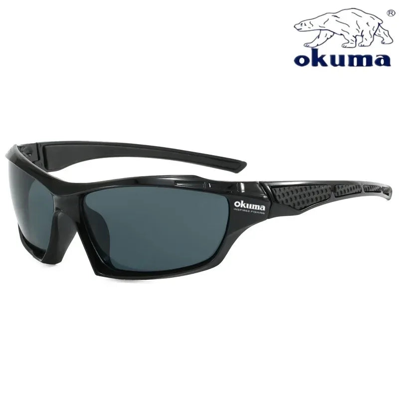 Okuma polarized glasses UV400, windproof and sand resistant to UV glare, avoiding eye damage from external factors