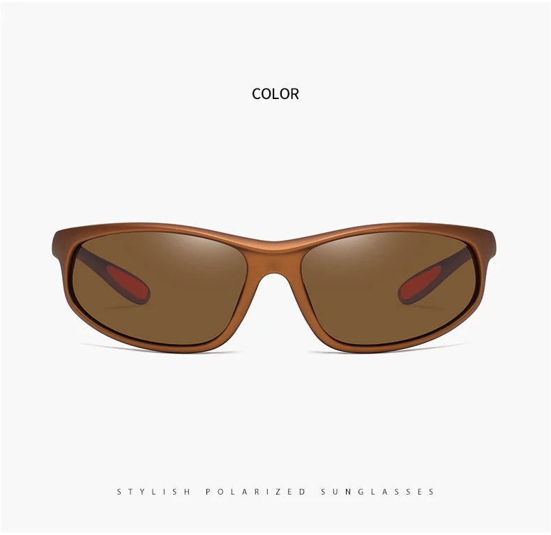VCKA Men Polarized Myopia Sports Sunglasses Prescription Outdoor Small Frames Women Glasses Optics Custom Eyewear -0.5 To -6.0