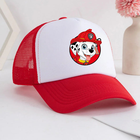 Paw Patrol Hats Chase Skye Baseball Cap Women Man Cute Cartoon Anime Pattern Print Sun Hat Summer Outdoor Caps Birthday Gifts