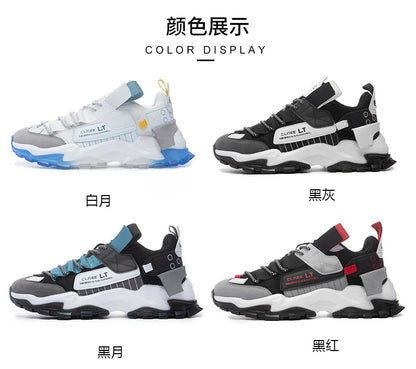 Herrskor Sneakers Herrskor för fritid Herrskor tennis Lyxskor Träningsskor Löpskor Andningsbara skor Modeloafers Löparskor för män