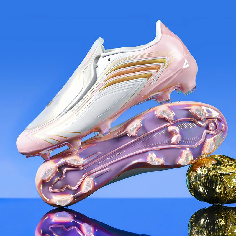 Nouvelles chaussures de football pour hommes TF/FG, chaussures de soccer professionnelles de haute qualité, chaussures de futsal unisexes, crampons ultralégers, baskets, Chuteira Campo