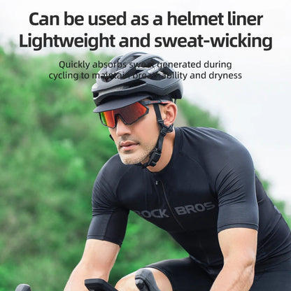 Casquette de cyclisme d'été ROCKBROS avec visière, protection solaire, respirante et à séchage rapide – Casquette de cyclisme pour les sports de plein air, la pêche et le cyclisme