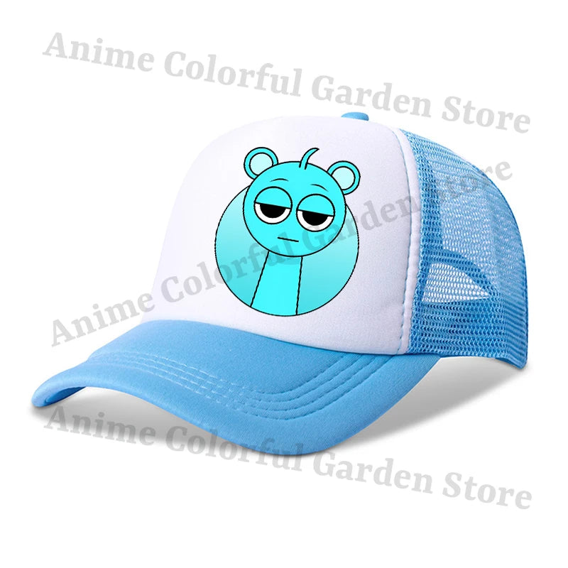 „Sprunki“ tėvų ir vaikų beisbolo kepurės, anime, animacinės, hiphopo, plokščios kepurės vyrams, moterims ir vaikams, vasaros mados, apsaugančios nuo saulės, kvėpuojančios kepurės, dovanos