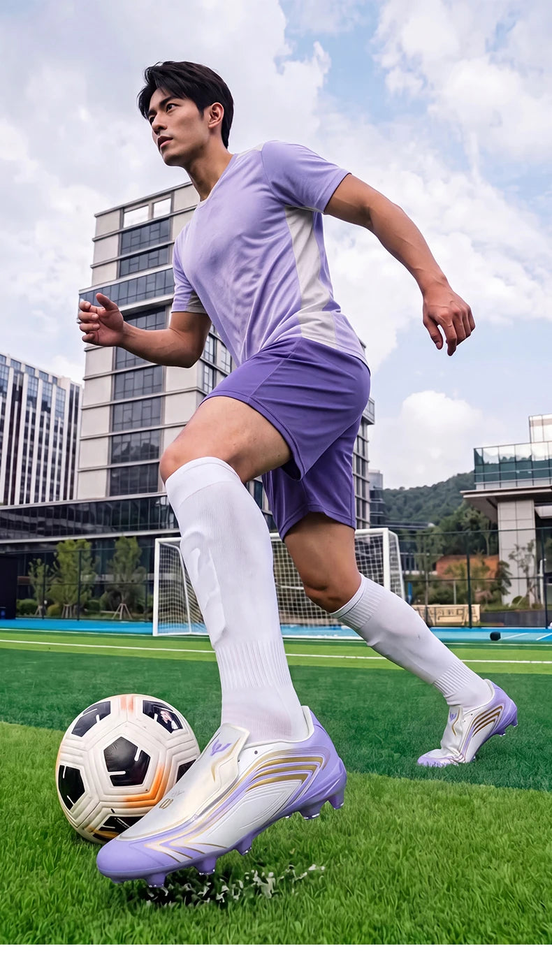 Nouvelles chaussures de football pour hommes, crampons pour femmes, modèle unisexe pour futsal, ultra-légères, TF/FG, chaussures de football professionnelles de haute qualité pour jeunes, baskets.