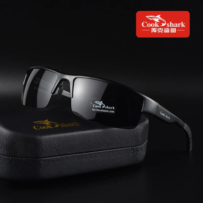 Cook sunglasses for men driving with UV-proof discoloration sunglasses polarized day and night glasses