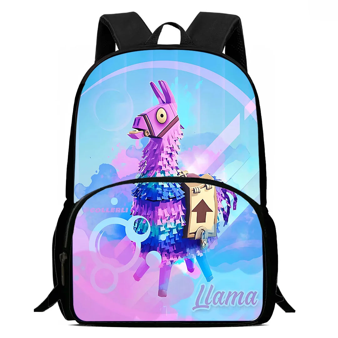 Classic Game FortniteS kinderrugzakken voor jongens en meisjes, verjaardagscadeau voor studenten en kinderen, schooltassen met grote capaciteit, duurzame campingrugzak