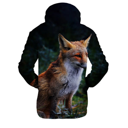 Suositut hip hop -tyyliset uutuushupparit ja collegepaidat, mukava uusi Fox 3D -printti, miehille/naisille, aikuisille/lapsille, rennot puserot