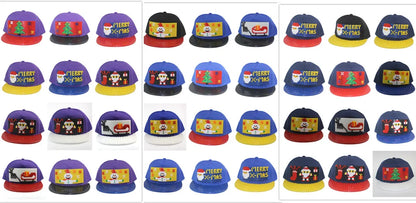 Karikatūrinės „Patchwork“ beisbolo kepurės, „DIY“ blokai, „Snapback“ kepurės, hiphopo kepurės vyrams ir moterims, nuimami „Pixels“ elementai, „Dad Hats“ kepurės, kepurės vaikams ir suaugusiems