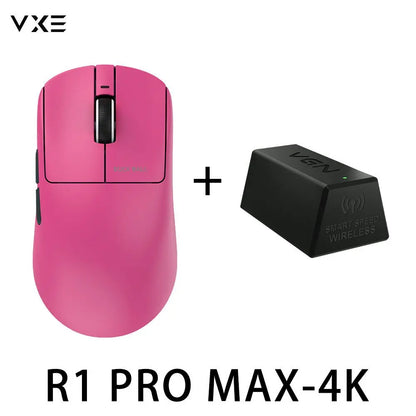 Vgn Vxe Dragonfly R1 Pro Max Gaming Mouse Bluetooth Mouse Rechargeable Gamer Paw3395 Lightweight Ergonomic Wireless Mouse Esport